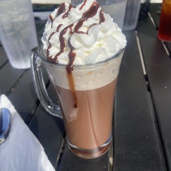 Esau's Cafe - Hot Chocolate with whipped cream - Breakfast & Brunch Near Me - Carpinteria, California