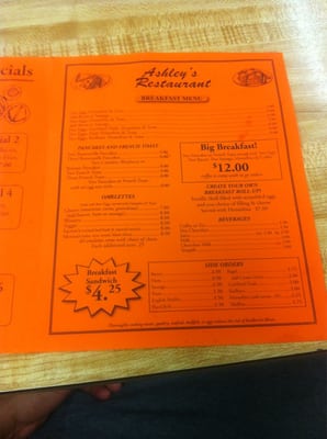 Menu photo 5 Ashley's Restaurant Hartford, CT Menu photo 5 Ashley's Restaurant Hartford, CT