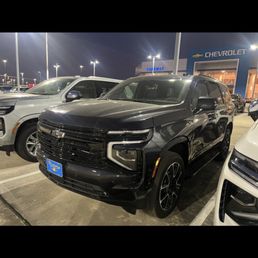 Exterior front end.