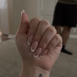 T&t Nails Spa & Hair Salon - Basic deep French!!!