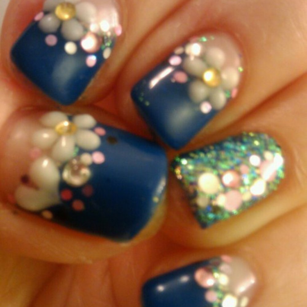 Adrienne Nails - Blue Hawaii, so cute! - Nail Technicians Near Me - Honolulu, Hawaii Adrienne Nails - Blue Hawaii, so cute! - Nail Technicians Near Me - Honolulu, Hawaii