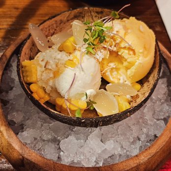 Tha Phraya - Coconut and mango ice cream - Thai Near Me - New York, New York