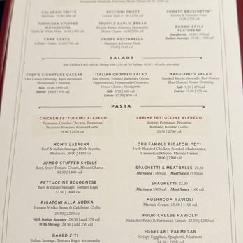 Maggiano's Little Italy - Menu - Italian Near Me - McLean, Virginia Maggiano's Little Italy - Menu - Italian Near Me - McLean, Virginia