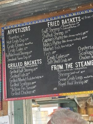 Menu photo 1 Dewey Destin Seafood Destin, FL