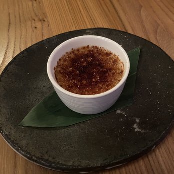 Sushi Kappo Tamura - Chestnut and Butterscotch Creme Brûlée - Sushi Bars Near Me - Seattle, Washington Sushi Kappo Tamura - Chestnut and Butterscotch Creme Brûlée - Sushi Bars Near Me - Seattle, Washington