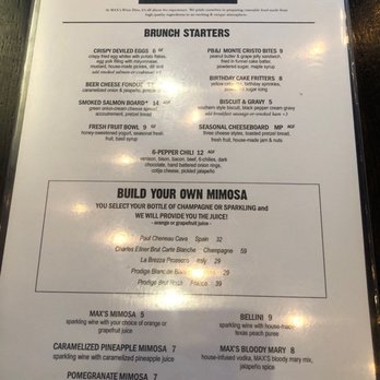 MAX's Wine Dive - Menu - Wine Bars Near Me - Houston, Texas MAX's Wine Dive - Menu - Wine Bars Near Me - Houston, Texas