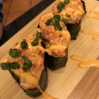 Teishoku - Spicy ahi nigiri- 3 pcs - Japanese Near Me - Honolulu, Hawaii Teishoku - Spicy ahi nigiri- 3 pcs - Japanese Near Me - Honolulu, Hawaii