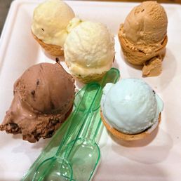 Gelato Sampler- Cute Little Mini Cups