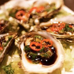 Orbit Restaurant & Lounge - Steamed Oysters (creuses steamed with black bean sauce)