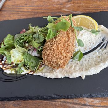 Fig & Thistle Bistro - Haddock croquette - Scottish Near Me - Inverness, HLD Fig & Thistle Bistro - Haddock croquette - Scottish Near Me - Inverness, HLD