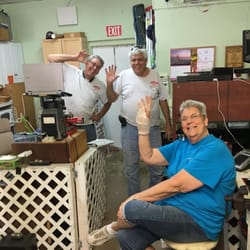 Gardner Lock Shop - Rob, Roger and Dj at the shop.