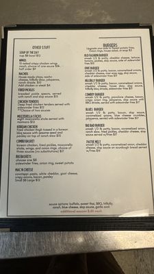 Menu photo 2 Palm Street Pub & Grill Carmichael, CA