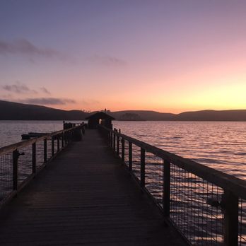 Nick's Cove - Sunset at Nick's Cove - Seafood Near Me - Marshall, California