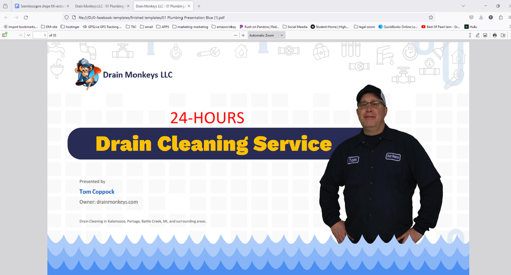 Slide of Drain Monkeys