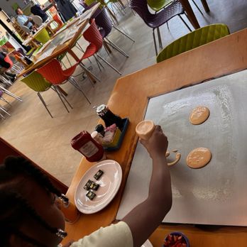 The Funky Brunch Cafe - Making smiley pancakes! - Breakfast & Brunch Near Me - Savannah, Georgia The Funky Brunch Cafe - Making smiley pancakes! - Breakfast & Brunch Near Me - Savannah, Georgia