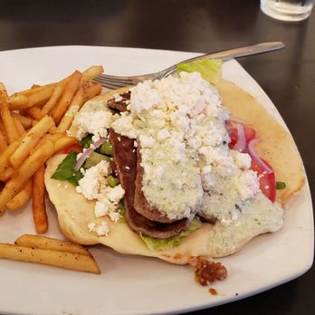 Sultan Mediterranean Grill - Gyro with Fries - Mediterranean Near Me - Moab, Utah