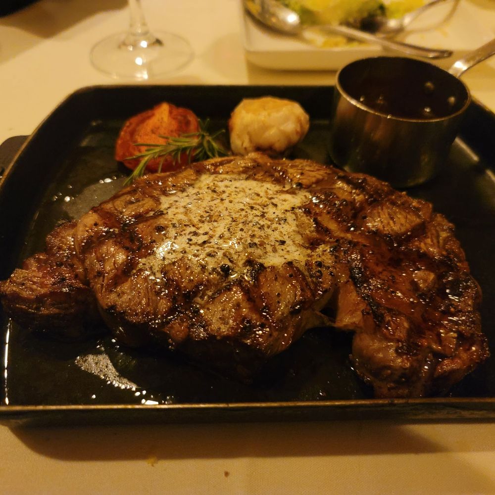 Dawson's - 16 oz Prime ribeye with truffle butter crust - Steakhouses Near Me - Sacramento, California