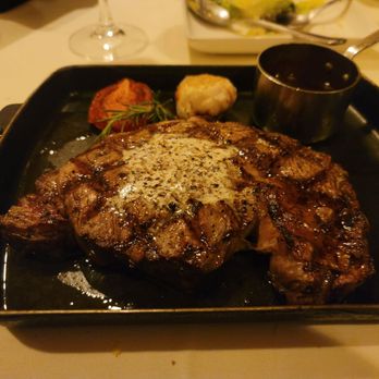 Dawson's - 16 oz Prime ribeye with truffle butter crust - Steakhouses Near Me - Sacramento, California Dawson's - 16 oz Prime ribeye with truffle butter crust - Steakhouses Near Me - Sacramento, California