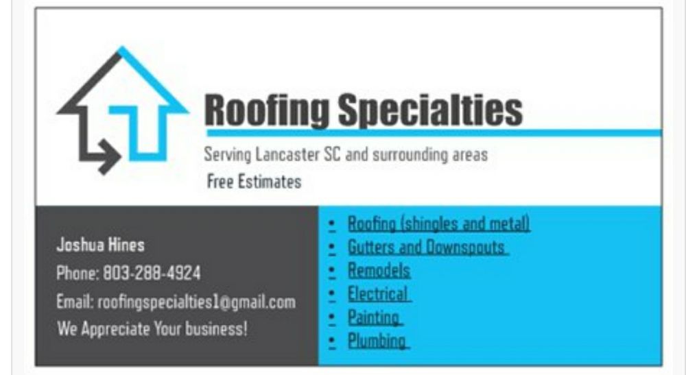 Slide of Roofing Specialist