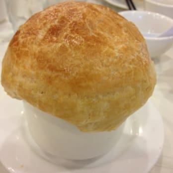 China Garden - Almond milk tea souffle dessert - Dim Sum Near Me - Irvine, California China Garden - Almond milk tea souffle dessert - Dim Sum Near Me - Irvine, California