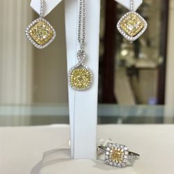 Jewelers of Parkland - Yellow diamonds are also a girl's  best friend.