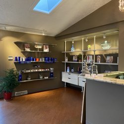 Skin Aesthetics Medical Spa - The lobby displaying our skin care line