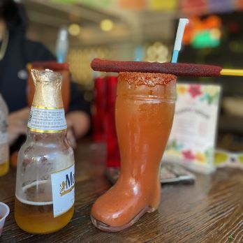 Orale Tacos + Tequila - Micheladas drink in a boot - Mexican Near Me - Savannah, Georgia Orale Tacos + Tequila - Micheladas drink in a boot - Mexican Near Me - Savannah, Georgia