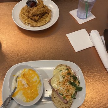 Another Broken Egg Cafe - chicken and waffles eggs benedict - Breakfast & Brunch Near Me - Nashville, Tennessee
