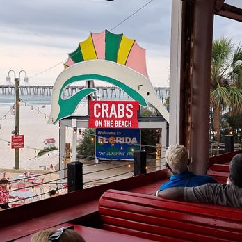 Crabs on the Beach - View - Seafood Near Me - Gulf Breeze, Florida