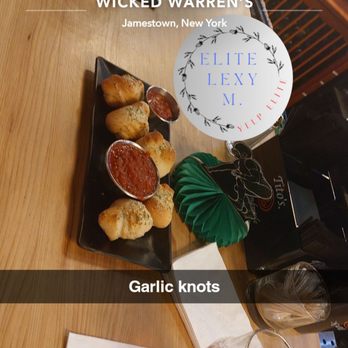 Wicked Warren's - Garlic knots - Breweries Near Me - Jamestown, New York