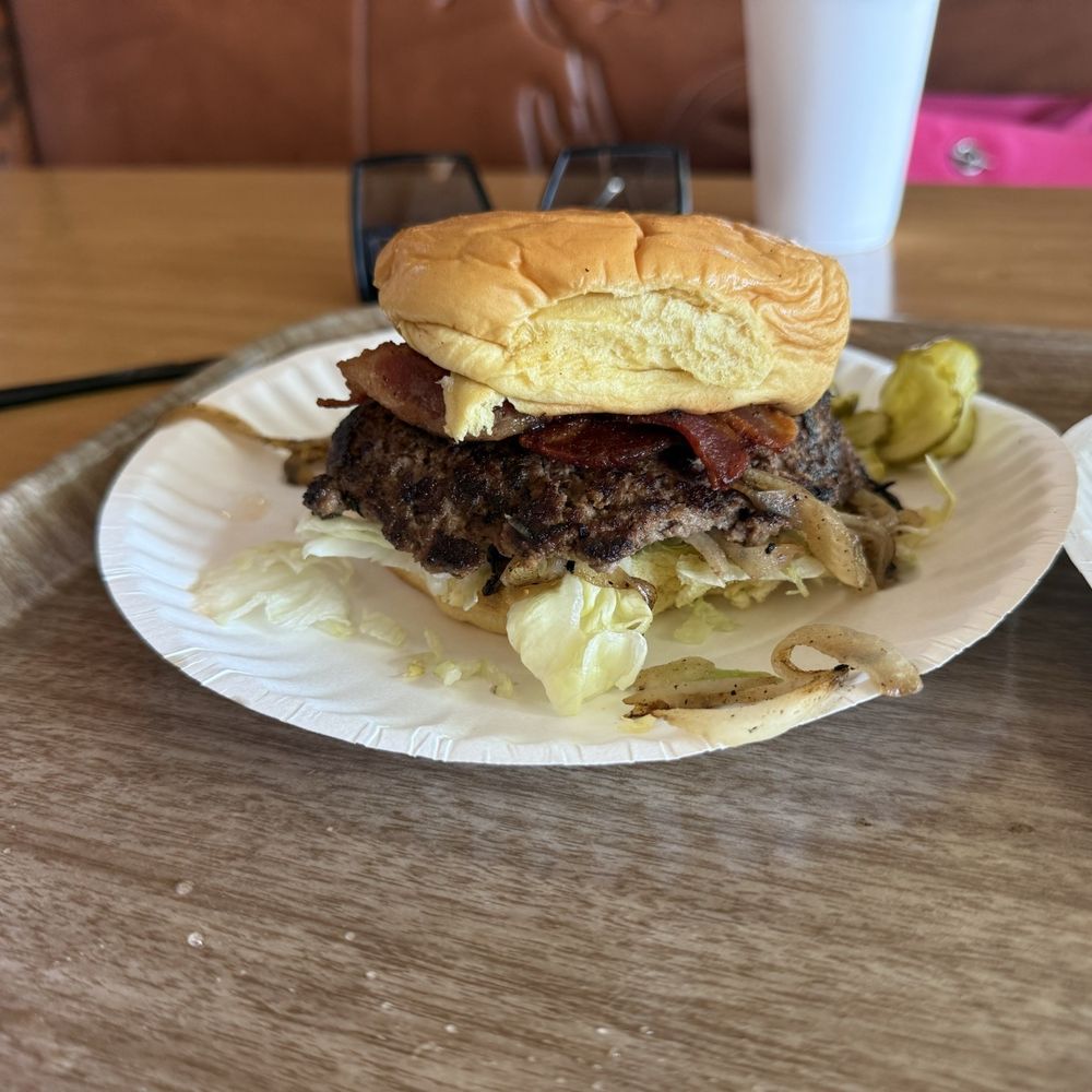Sun Cattle - The hamburger added bacon - Burgers Near Me - Oklahoma City, Oklahoma Sun Cattle - The hamburger added bacon - Burgers Near Me - Oklahoma City, Oklahoma