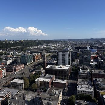Smith Tower Observatory Bar - View of Seattle's sports complexes - Cocktail Bars Near Me - Seattle, Washington Smith Tower Observatory Bar - View of Seattle's sports complexes - Cocktail Bars Near Me - Seattle, Washington