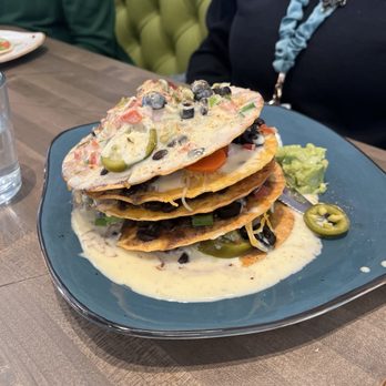 Ancho & Agave - STACKED NACHOS EL JEFE - Tex-Mex Near Me - Lee's Summit, Missouri