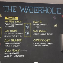 Juice Menu