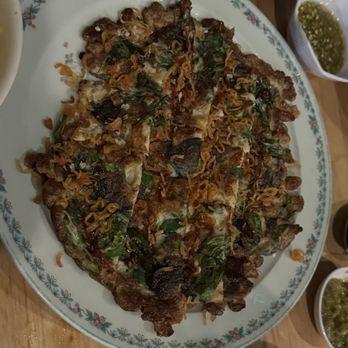 Gado Gado - Sweet savory omelette with Shiso - Indonesian Near Me - Portland, Oregon