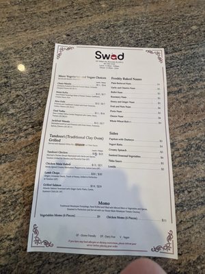 Menu photo 1 Swad Riverside, RI