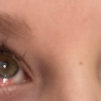 Love Lash Studio - You can see here on the lower portion of my eye where the tape was scratching my eye. This is 24 hours after my appointment. - Eyelash Service Near Me - Laguna Hills, California