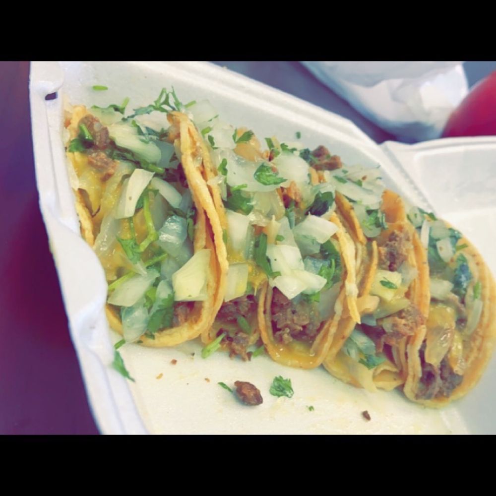 Alpha Food Mart - Lengua tacos after I put the fresh onions, cliantro, grilled onions, lime and verde sauce on. - Convenience Stores Near Me - Dallas, Texas Alpha Food Mart - Lengua tacos after I put the fresh onions, cliantro, grilled onions, lime and verde sauce on. - Convenience Stores Near Me - Dallas, Texas
