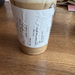 Iced caramel brown butter Iced caramel brown butter