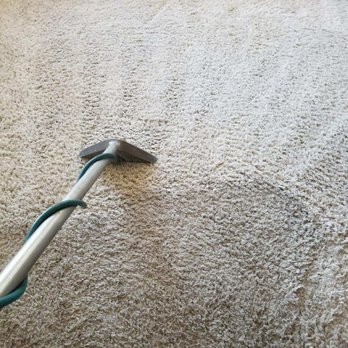 Pro Home Care - mid way through the office, see how dirty it was?! - Carpet Cleaning Near Me - Mentone, California
