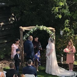 Yoder's Guest House - A backyard wedding at Yoder's Guest House.