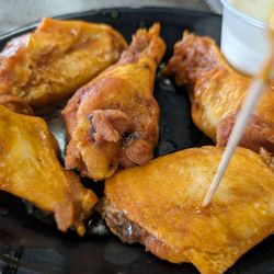 Locker Room - SOS chicken wings... Delicious