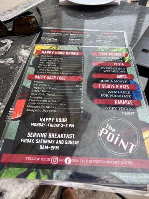 Menu photo 5 The Point Restaurant & Bar Dana Point, CA Menu photo 5 The Point Restaurant & Bar Dana Point, CA