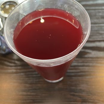 Latin Chef Peruvian Cuisine - Delicious drink! With pomegranate juice. - Peruvian Near Me - Oceanside, California Latin Chef Peruvian Cuisine - Delicious drink! With pomegranate juice. - Peruvian Near Me - Oceanside, California