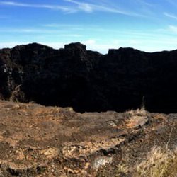 Hawaii Adventures Now! - Don't look it it from 3 miles away, crawl right to the rim of the crater!  Only with a registered guide, though!