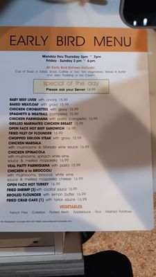 Menu photo 4 Warminster West Diner Warminster, PA