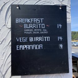 Murray - Breakfast menu