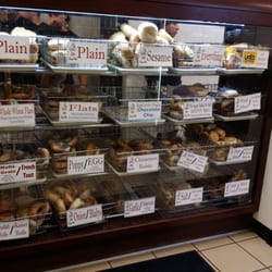 Bagel Hut - Just a small sample of the fresh bagels, made on premises