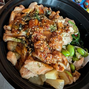 Mahana - Chicken Teriyaki with brown rice. - Poke Near Me - San Francisco, California