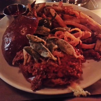 Longman & Eagle - Sloppy Joe with Beef fat Frites ($14) - Gastropubs Near Me - Chicago, Illinois